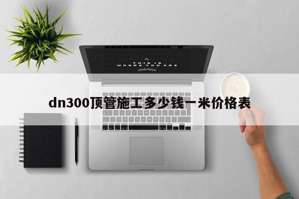 dn300頂管施工多少錢一米價(jià)格表